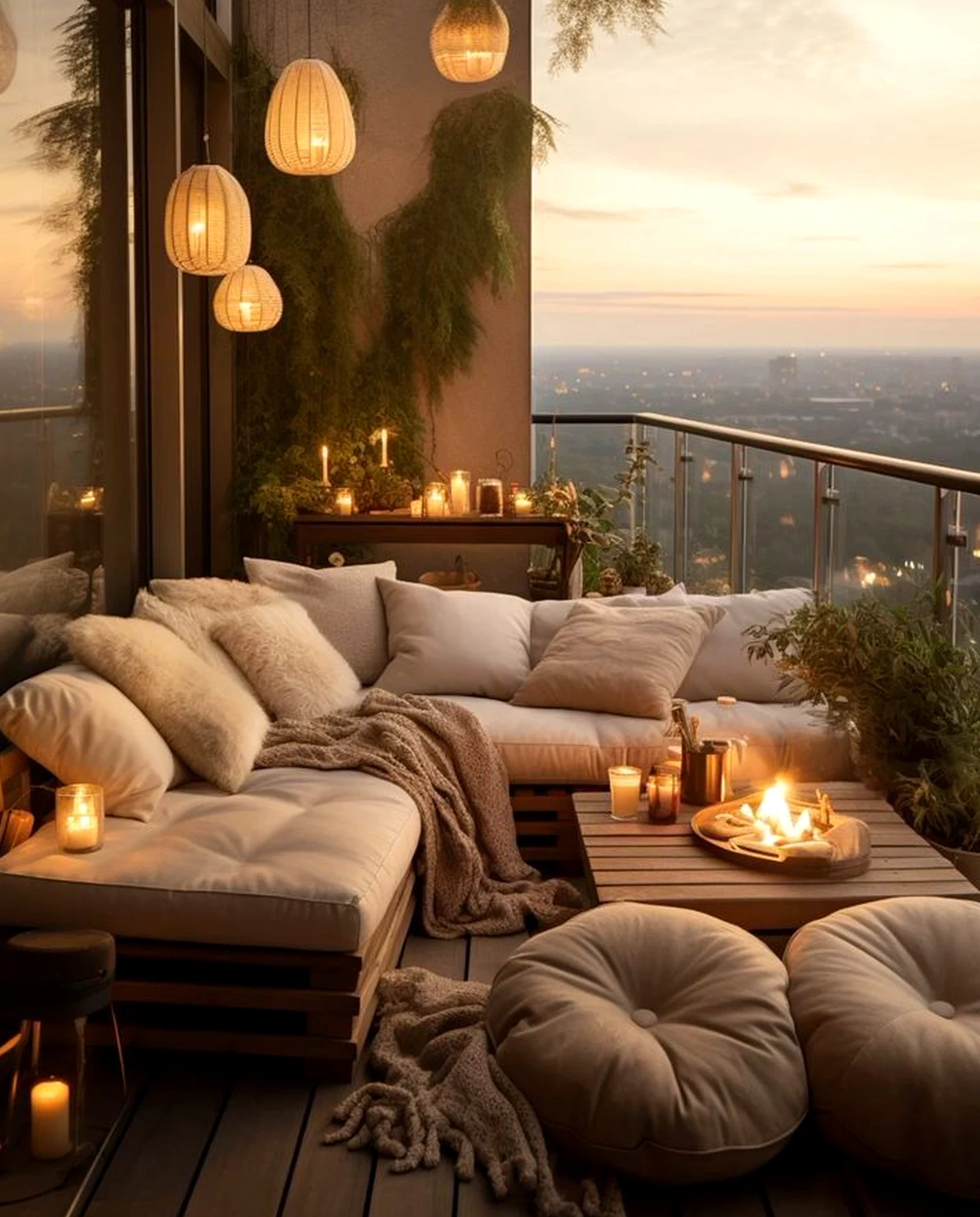 Natural soft sofa adds a clear layer of freshness, helping the view feel open and lived-in.