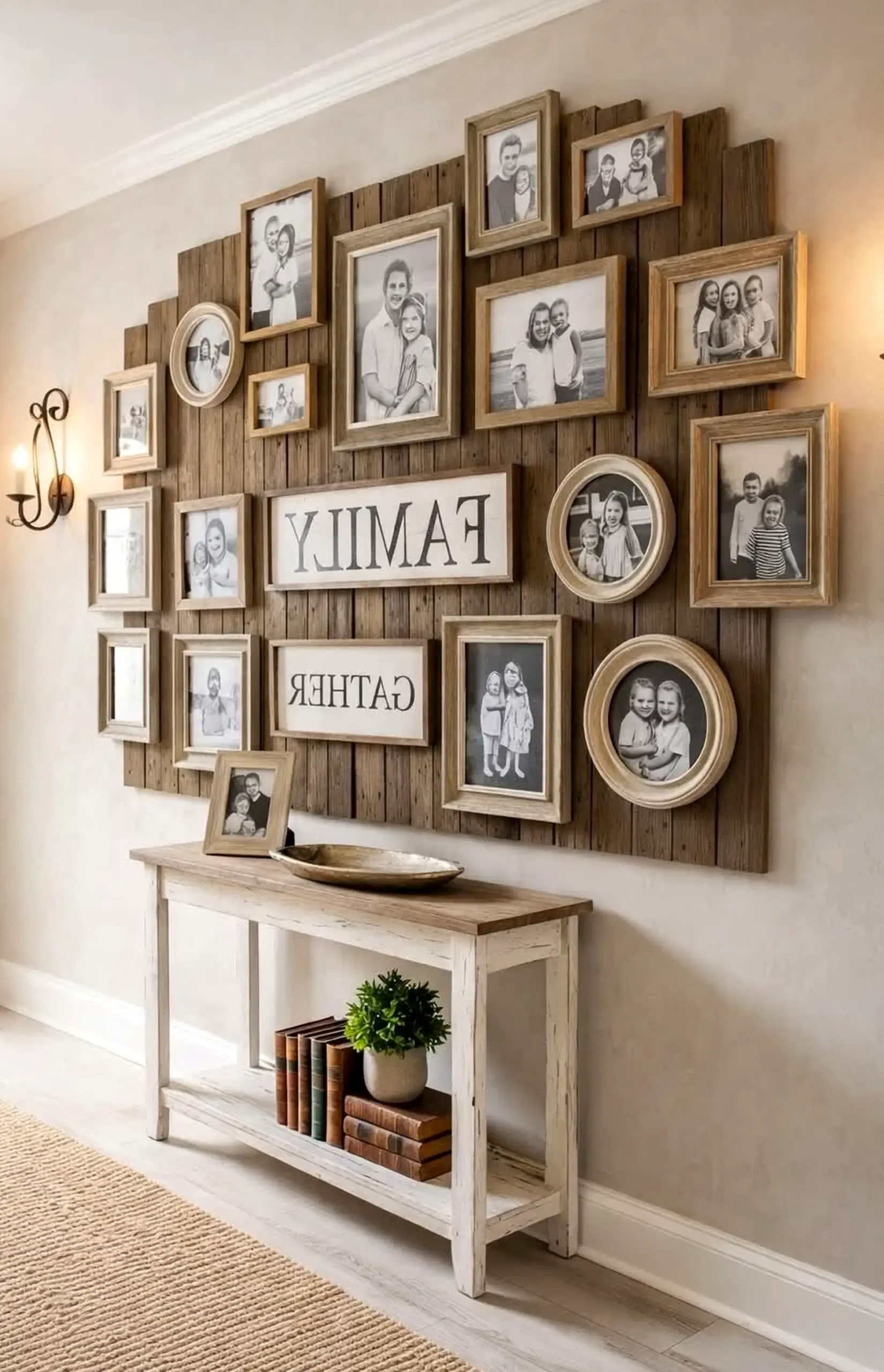 Crisp cabinet wall adds focus across the outdoor space, giving the decor a finish that feels visually grounded.