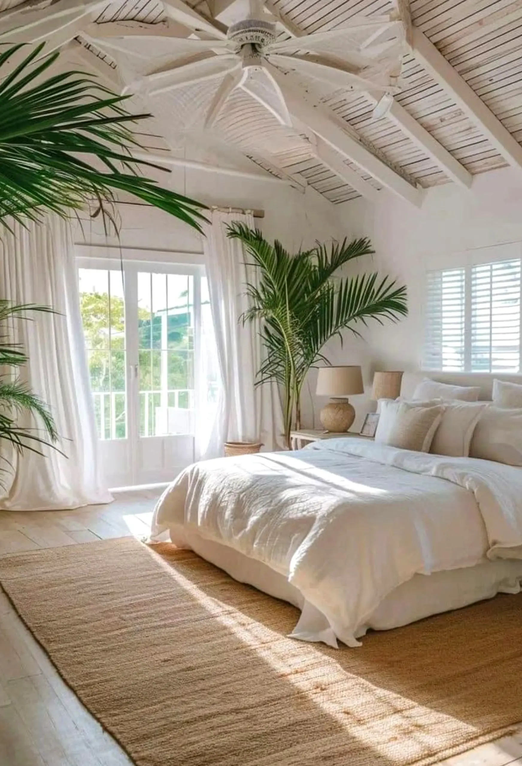 Textured sunlit room brings personality to the composition, creating a mood that feels open and lived-in.