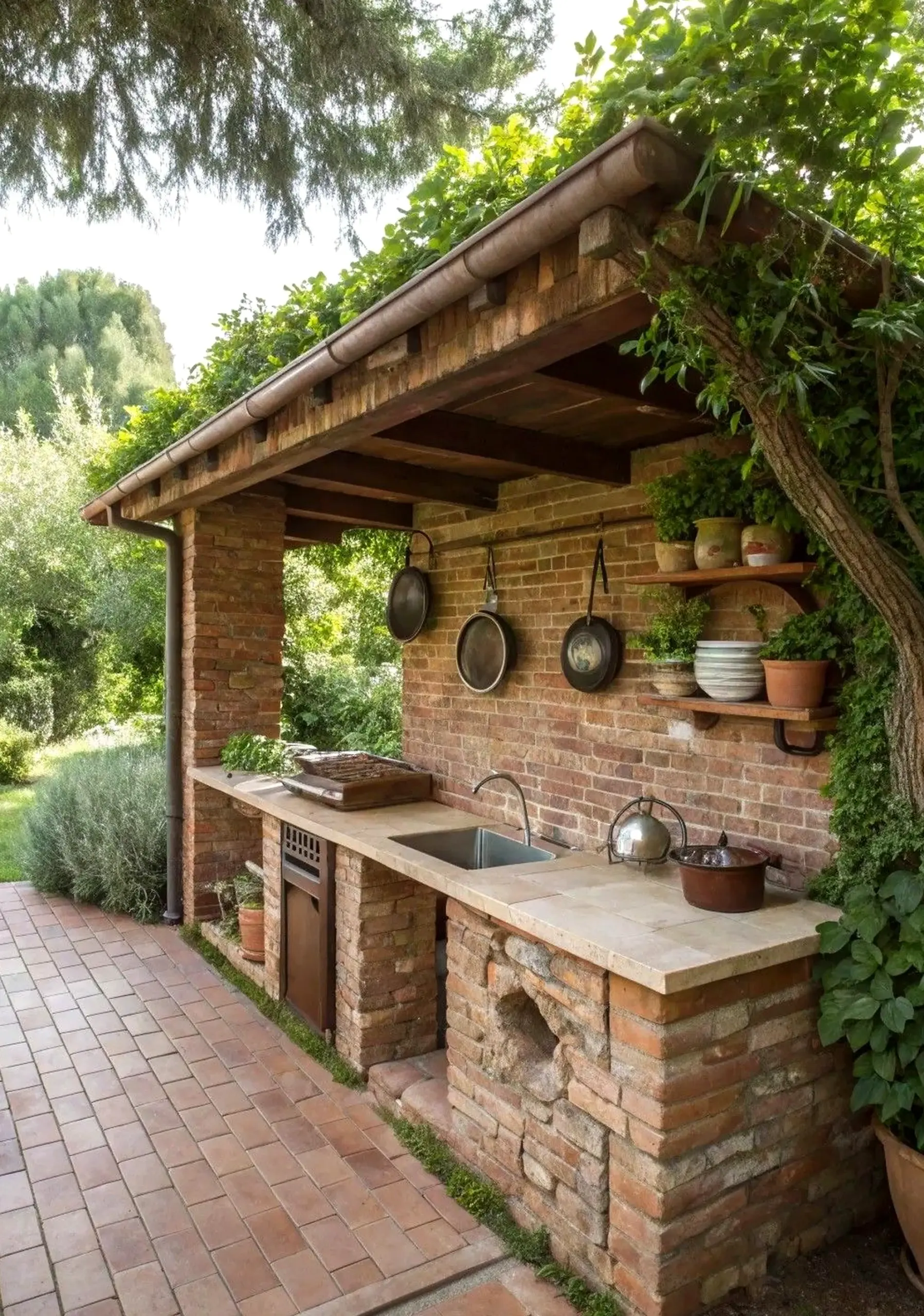 Fresh green entry anchors the composition with rhythm, giving the view a mood that feels ready for quiet use.