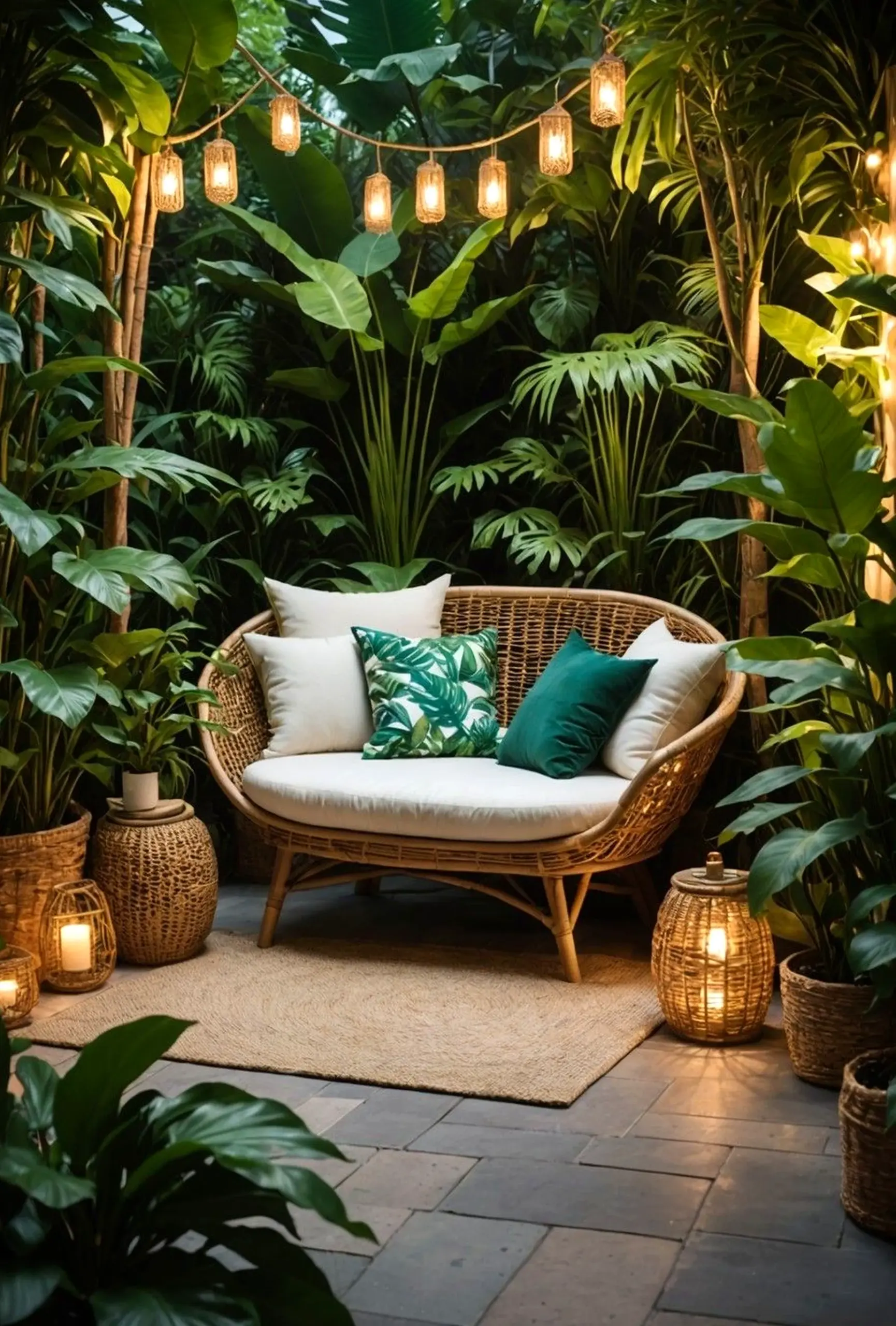 Quiet flower arrangement introduces balance into the backdrop, keeping the atmosphere soft at the edges.