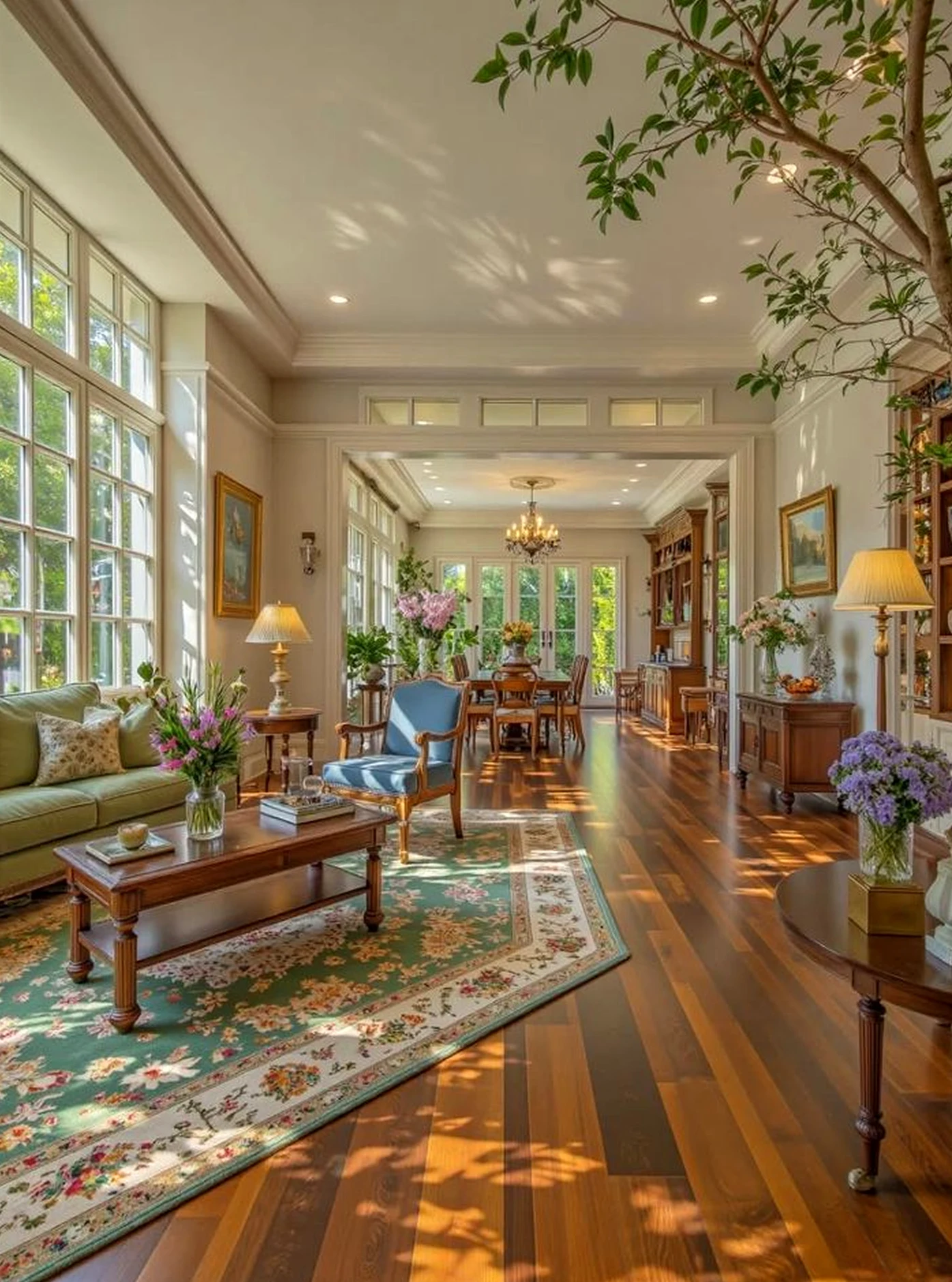 Inviting arched doorway anchors the entry with personality, giving the view a mood that feels comfortable in daily use.