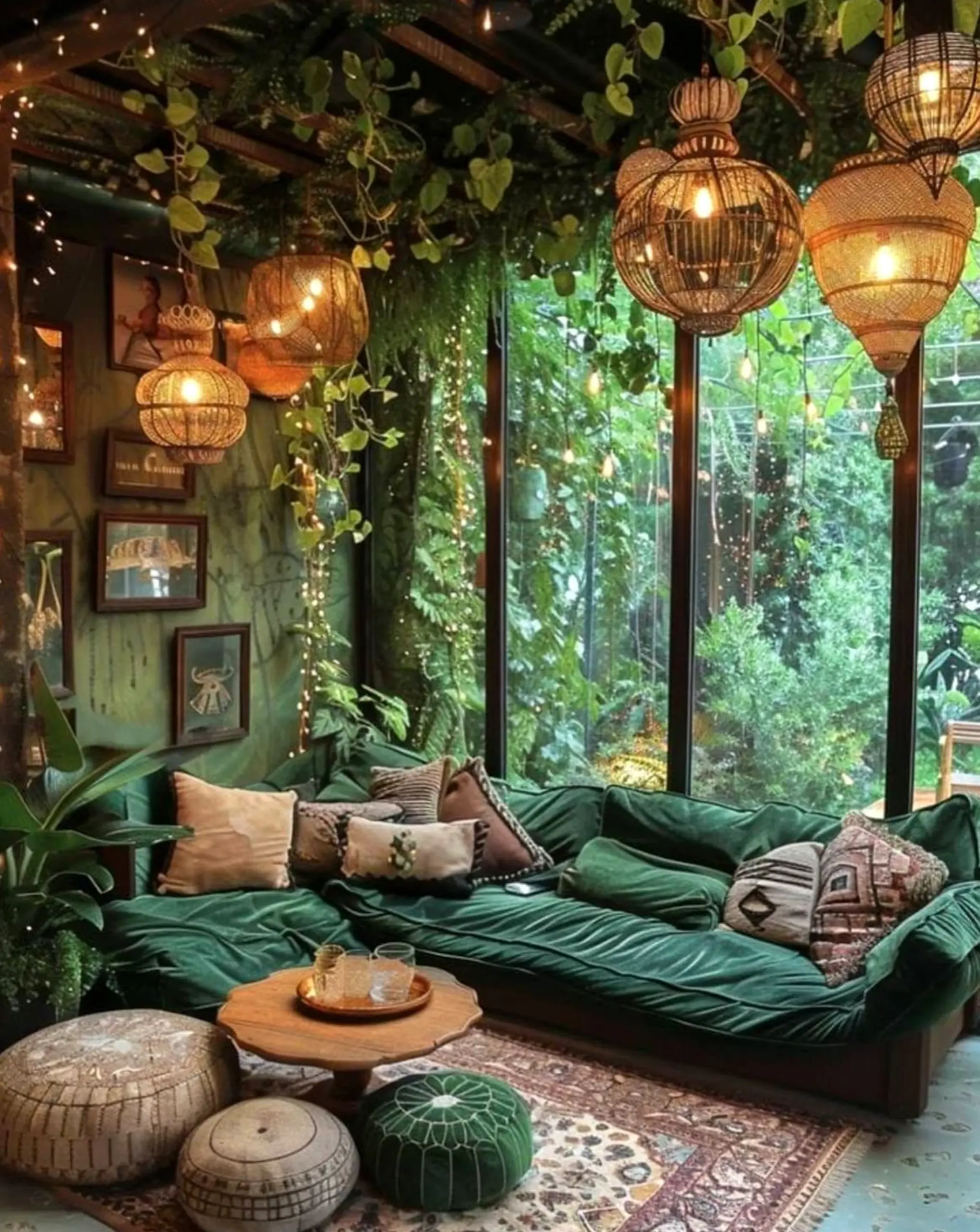 Colorful sunlit room adds depth across the entry, giving the decor a finish that feels clear and inviting.